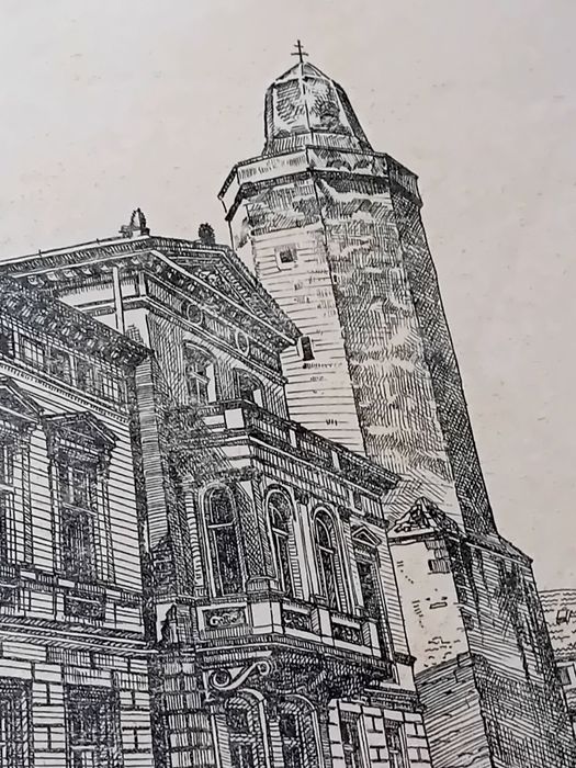 Grafika złotoryjskiego Artysty Sp.Zygmunta Luksandera