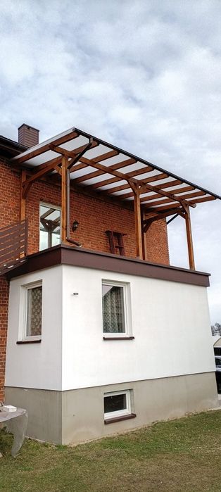 Pergole, zadaszenia tarasów, tarasy