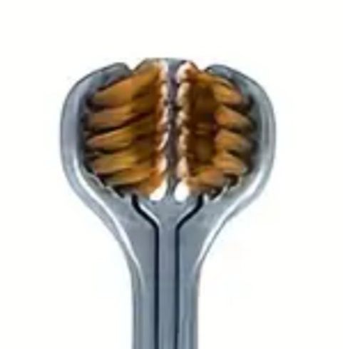 Szczoteczki do zębów 2 szt trójstronne