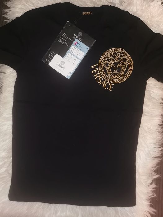 T-shirt męski Versace