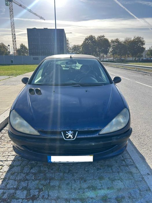 Peugeot 206 1.1 gasolina de 1999 – 60 cv – mecânica sem anomalias