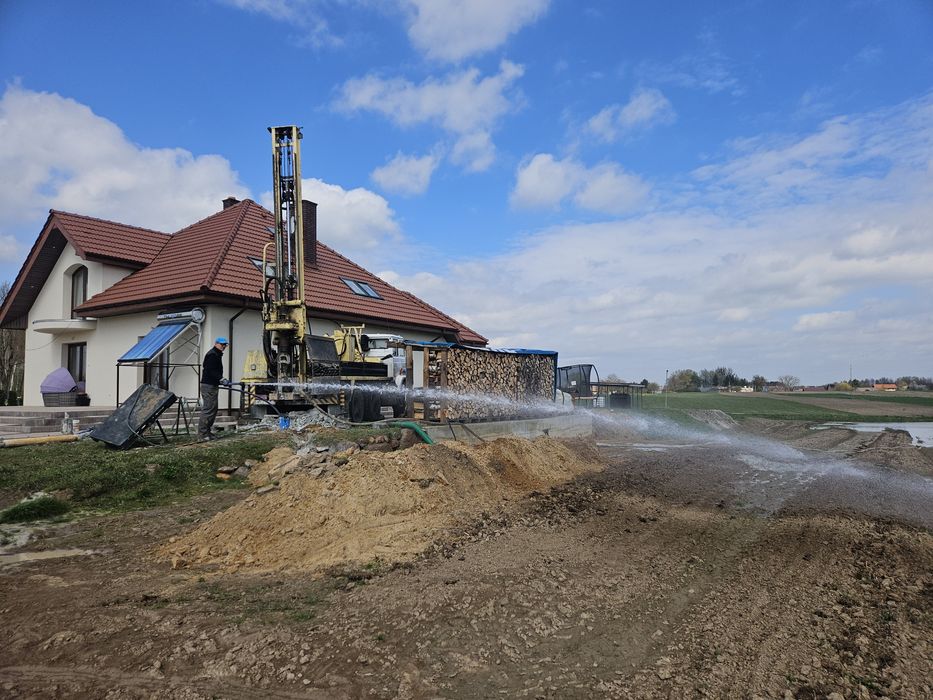 Studnie głębinowe,  wiercenia pod pompy ciepła