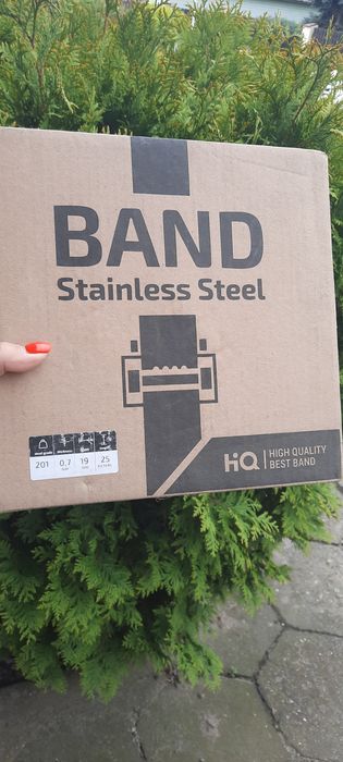 Taśma ze stali nierdzewnej Band-IT  nowa