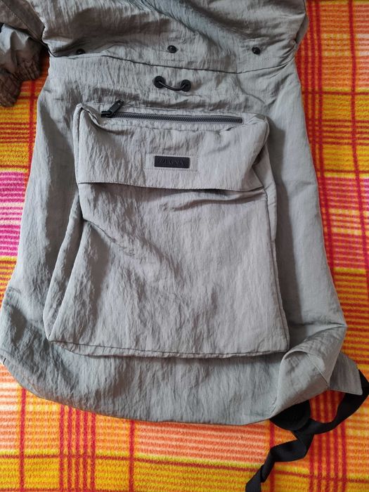 Casaco de frio com mochila masculino ZEGNA