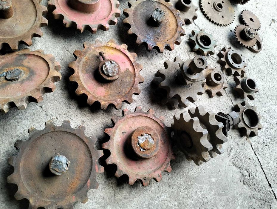 Звёздочка шаг 12,7 / 38. Зубов 7,9,11,12,13,16,25,40. Бу. Состояние хо