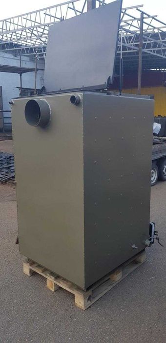 Котел шахтный Холмова твердотопливный,Кирша  6 - 100 кВт! Дымоходы