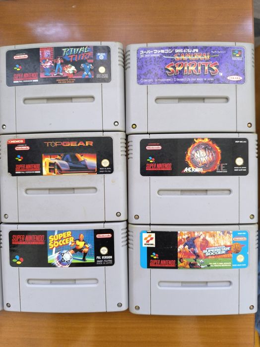 Jogos Super Nintendo SNES