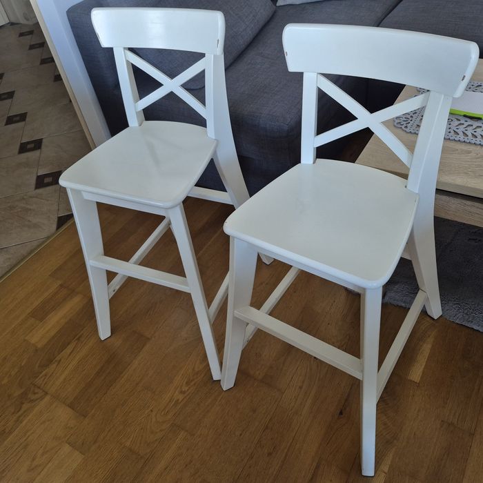 2 krzesła dziecięce ingolf Ikea