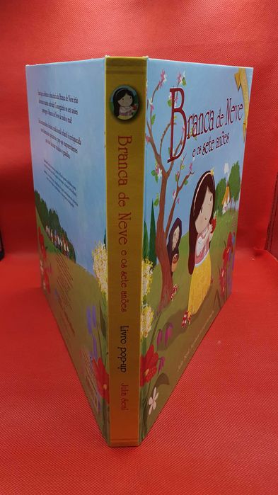 Livro Infantil - REF PINF - Branca de Neve e os Sete Anões, em Pop-Up