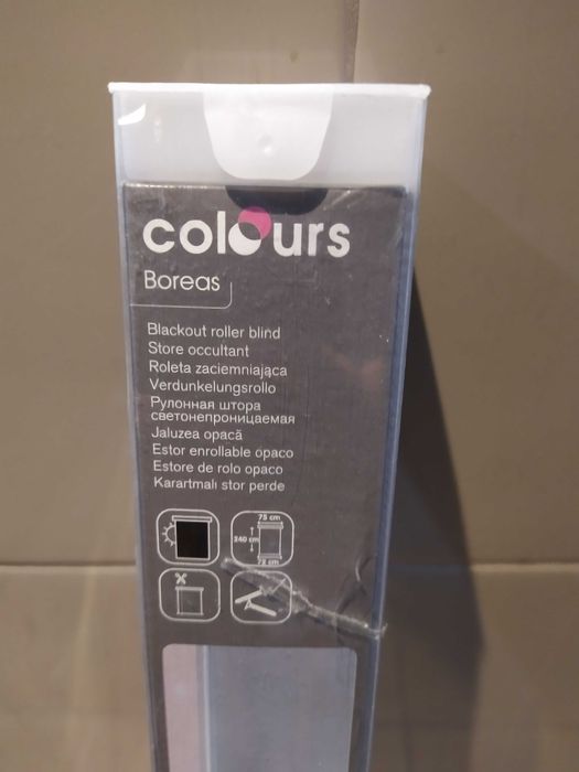 Roleta zaciemniająca okienna