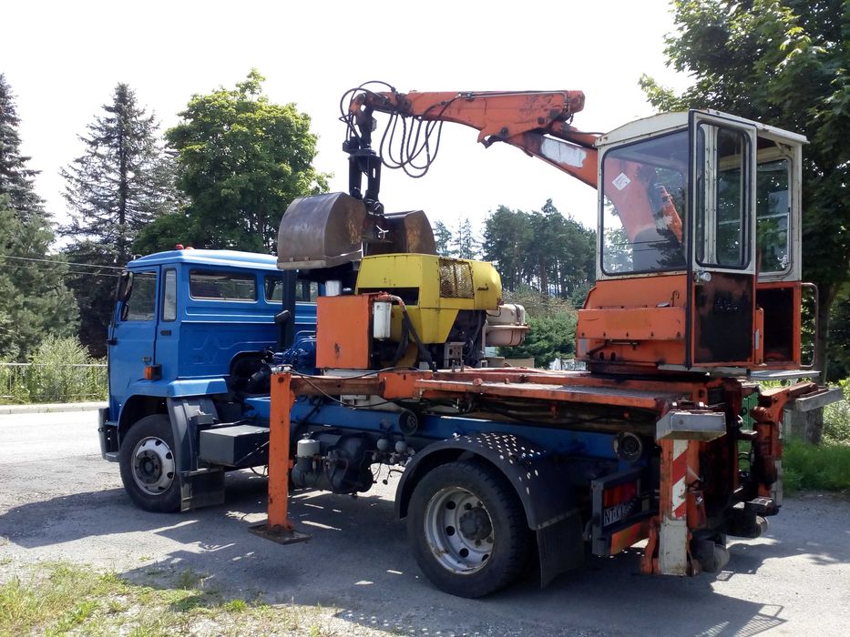 Unimog schaeff at16 silnik deutz f4l913 hakowiec Cyklop HDS koparka