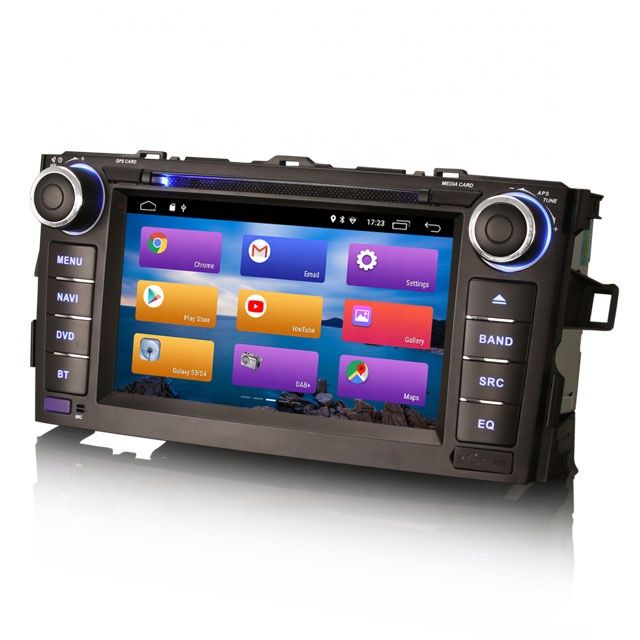 Auto-rádio 2 din Android 14 Toyota AURION CAMRY COROLLA AURIS ALTIS