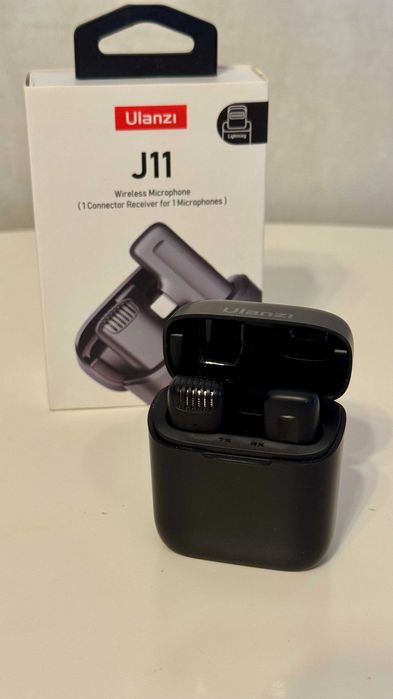 Bezprzewodowy Mikrofon Ulanzi J11 do iPhone ze złączem Lightning
