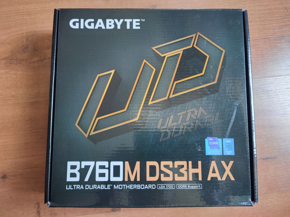 Gigabyte b760m ds3h ax lga1700 ddr5