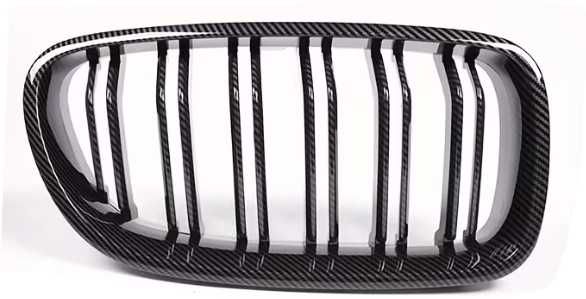 Grelhas frontais BMW série 3 F30 F31 série 5 F10 F11  efeito carbono a partir de €50,00