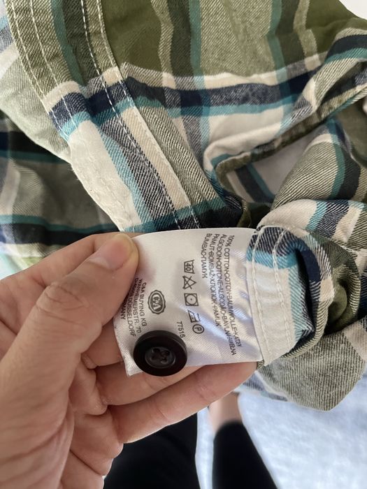 Koszula meska zielona bawelniana rozmiar XL Angelo Litrico