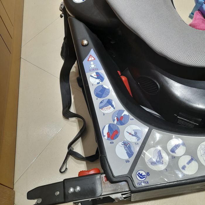 Cadeira auto chicco 9-18kg Isofix
