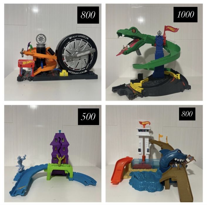 дитячі ігрові треки Hot Wheels