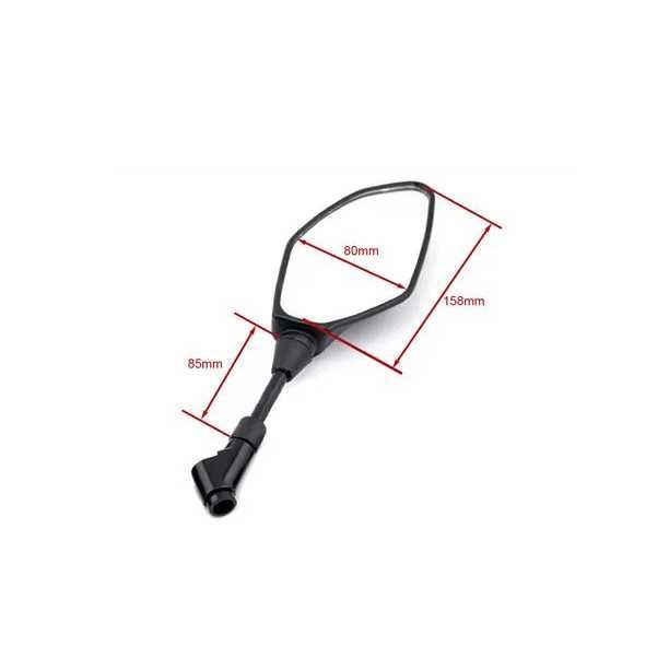 Par Espelhos Retrovisores Universais Yamaha MT-07/MT-09/MT-10/Tracer