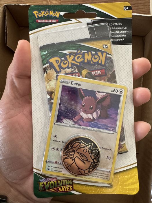 Pokemon Evolving Skies: Eevee 1-Pack Blister