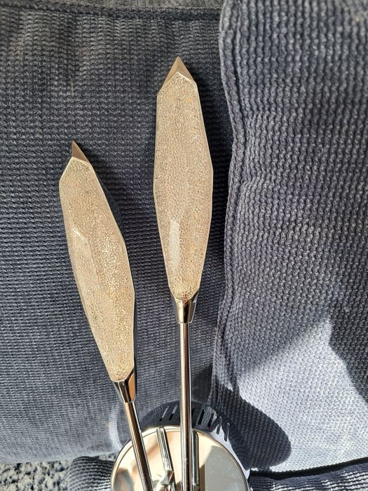 Lampa kinkiet srebrny