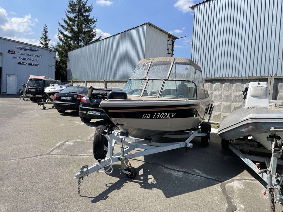 Princecraft 164 Pro Black+ Mercuri 90  2008 р.в.