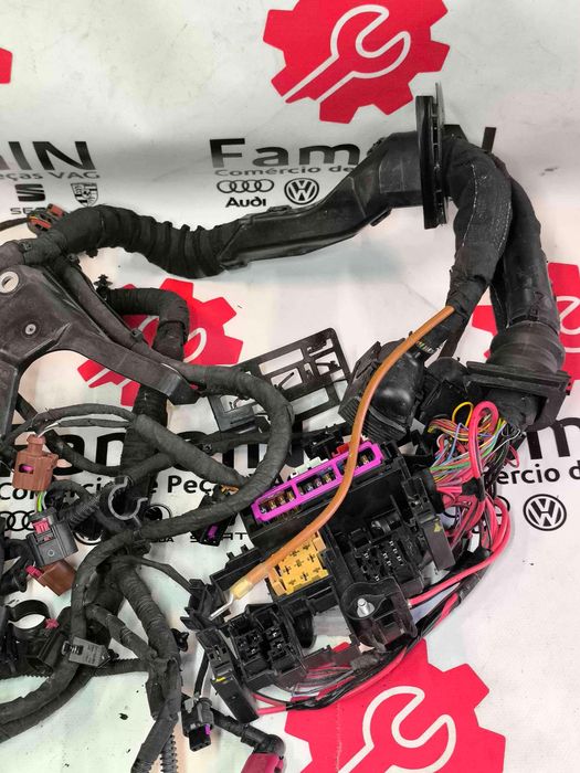 Instalação Elétrica do Motor / Cablagem do Motor 4F0971871A - AUDI A6 C7