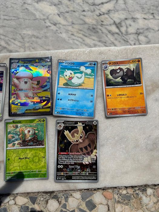 Lote de cartas pokémon