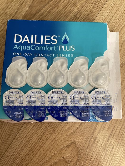 Soczewki kontaktowe DAILIES Aqua Comfort PLUS