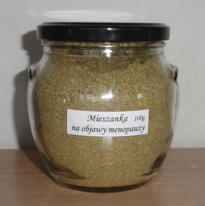 Proszek ziołowy na uciążliwe objawy menopauzy 100gr  - fitohormony