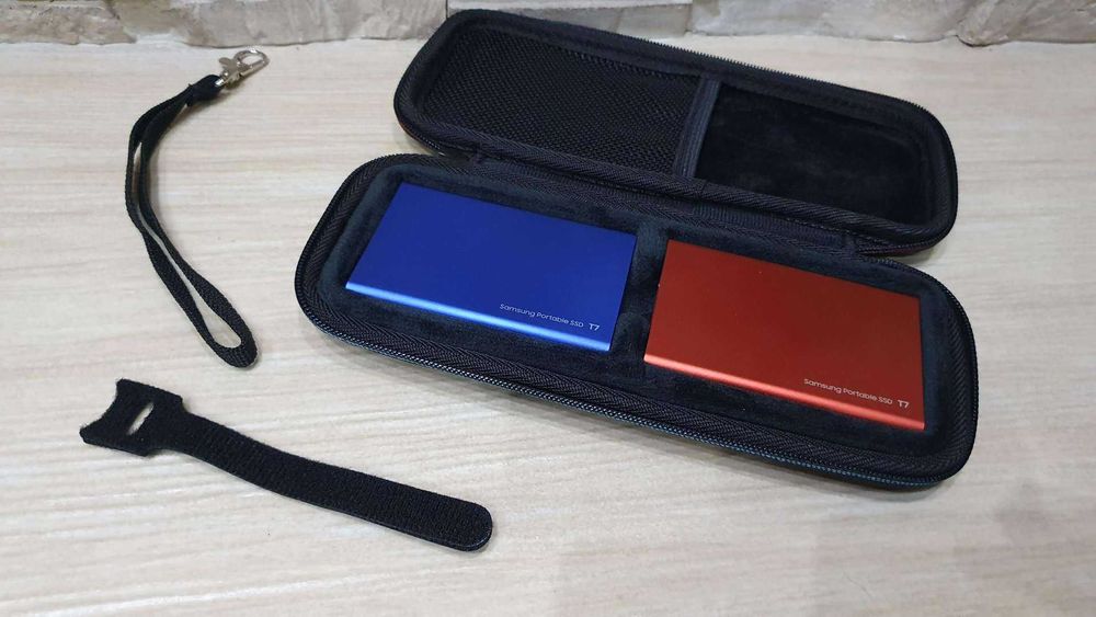 pokrowiec do SSD Samsung T7 i T7 TOUCH na 2 dyski