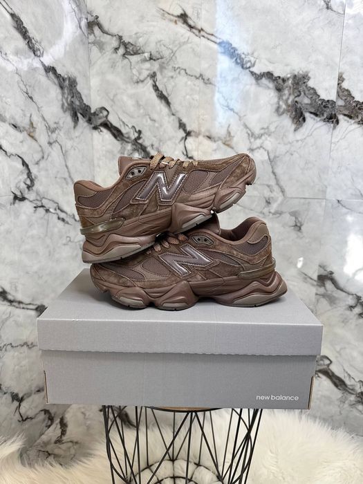 New Balance 9060 Chocolate Brown жіночі кросівки ню беланс 9060 шоколадні