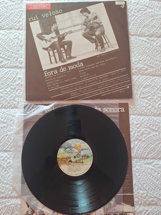 Vinil Rui Veloso- Fora de Moda