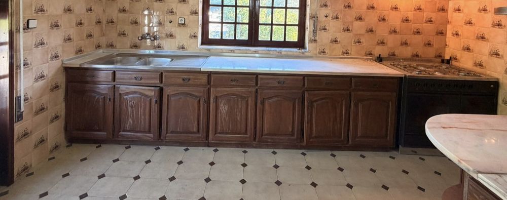 Cozinha madeira antiga