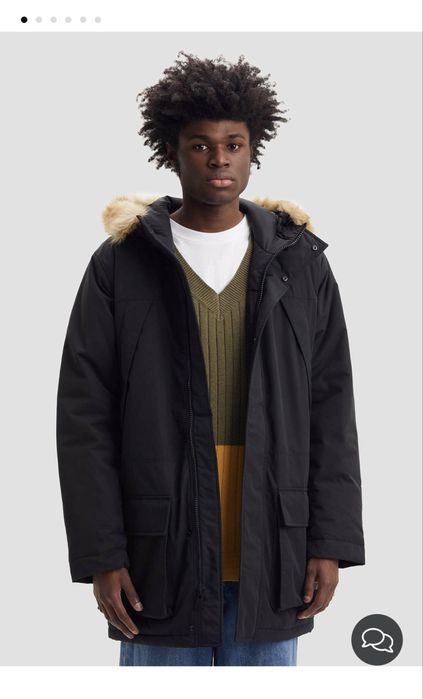 Парка пуховик levi’s