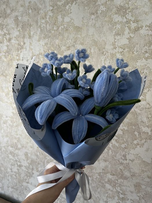 Квіти з синельного дроту/ідея для подарунку