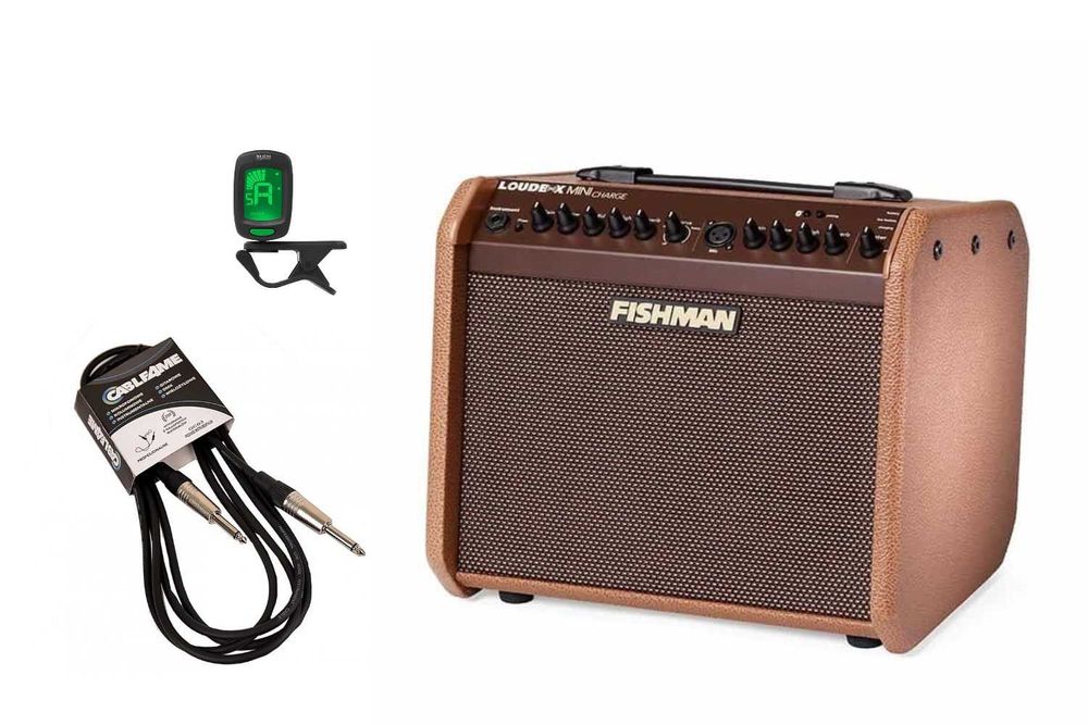 Fishman Loudbox Mini Charge wzmacniacz do gitary akustycznej + gratisy