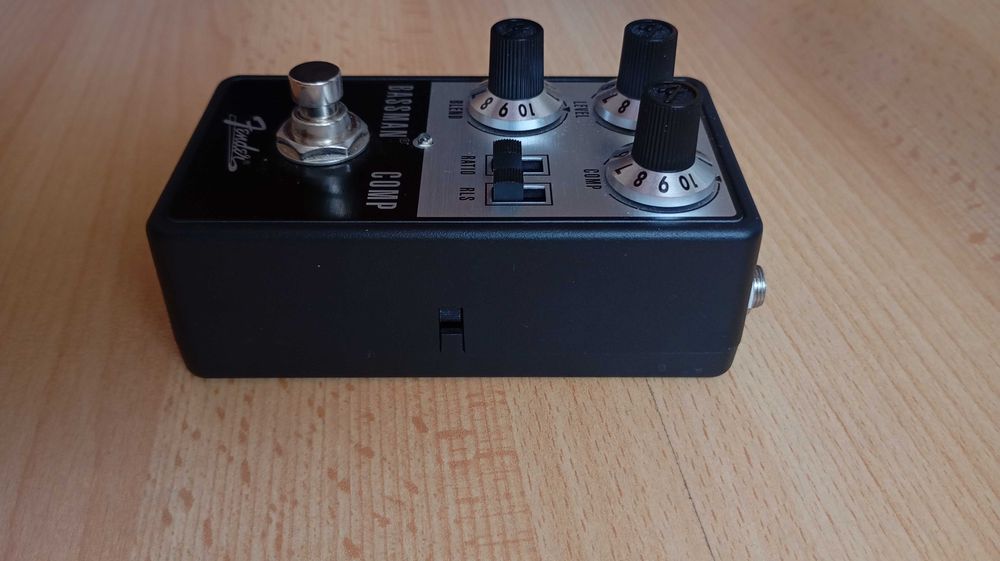 Pedal Fender bassman compressor com caixa