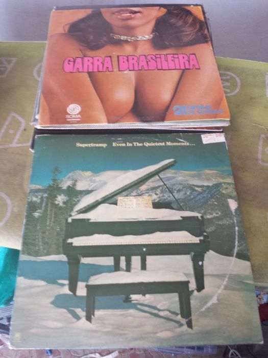 Discos de vinil grandes