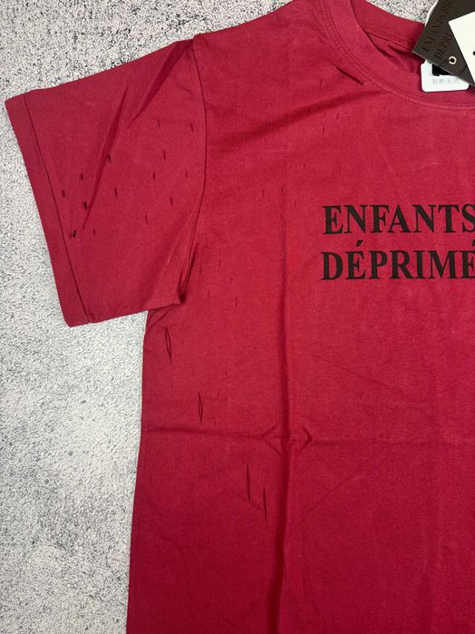 ‼️РОЗПРОДАЖ‼️ Футболка Enfants Riches Deprimes ERD червона opium