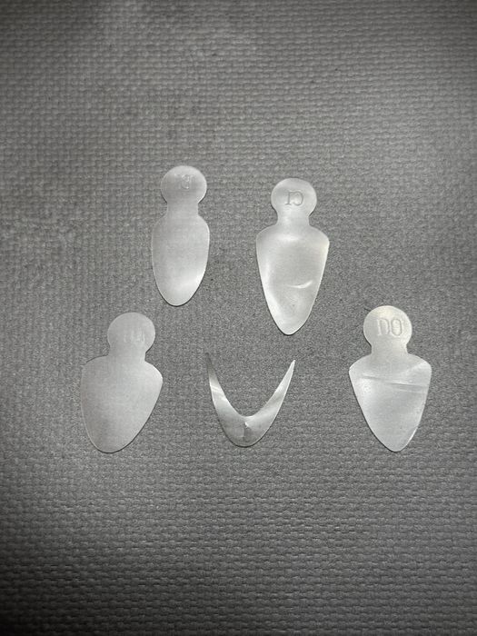 Силиконовые молды для выкладного френча, товары для маникюра