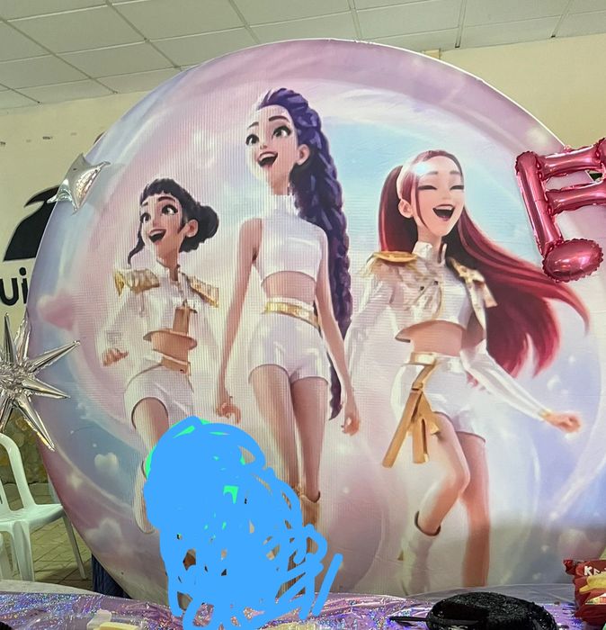 K- Pop várias coisas para festas de anos