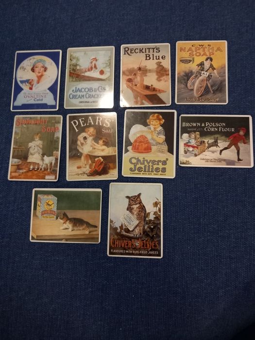 Ímanes Vintage em chapa (10)