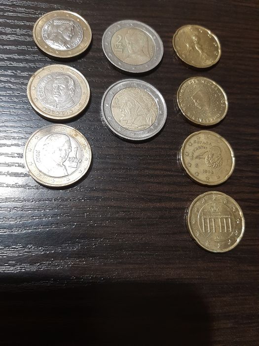 Монеты Евро. Евро 1,2. Монеты 20 Euro cent