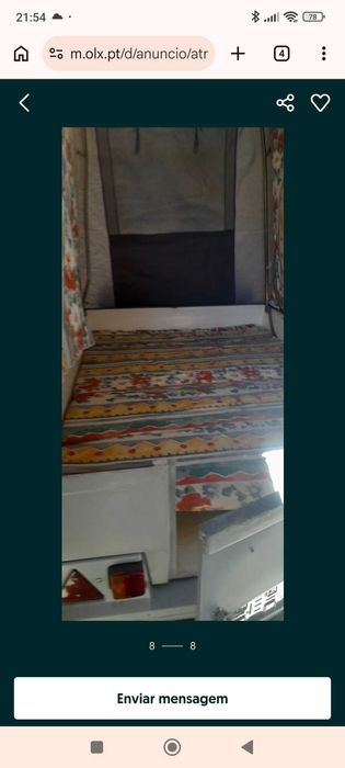 Vendo atrelado tenda