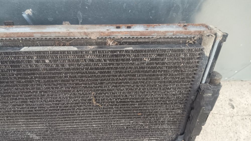 BMW E46 lift n46 chłodnice wody klimatyzacji wentylator komplet