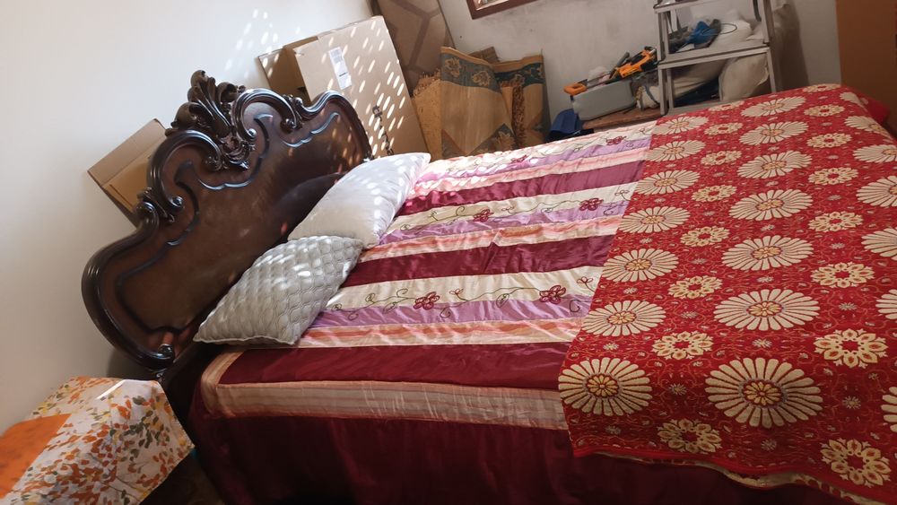 Cama com colchão