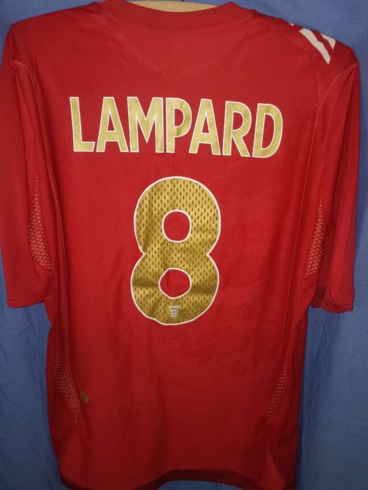 Футбольна футболка umbro ENGLAND, lampard 8 2006-2008