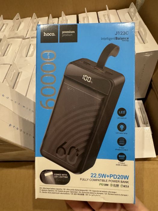 Hoco C 123 Powerbank 60000 mAh 22.5 w