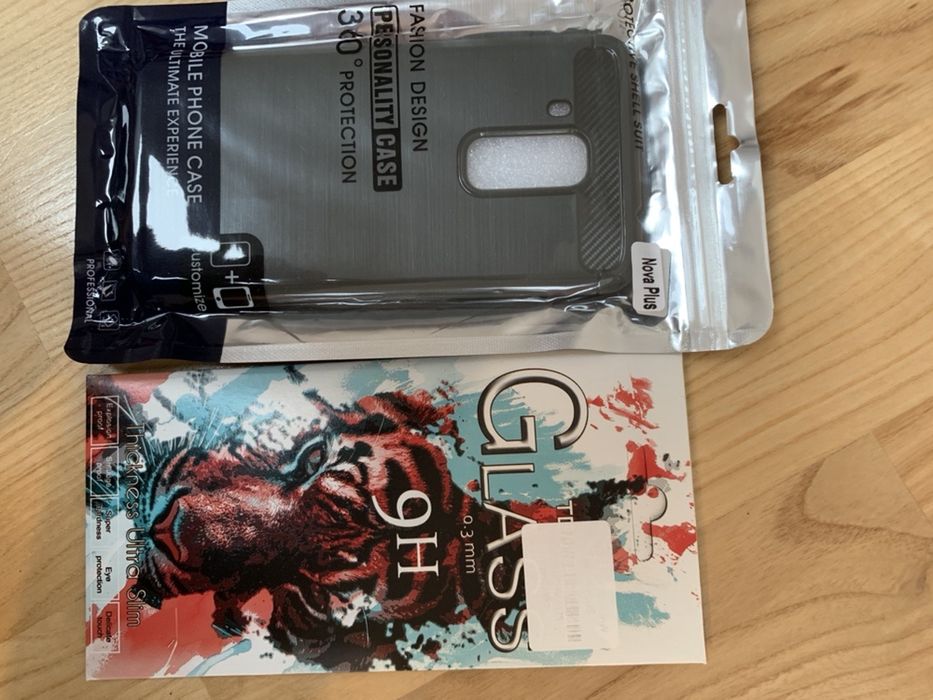 Etui + szybka HUAWEI NOVA PLUS